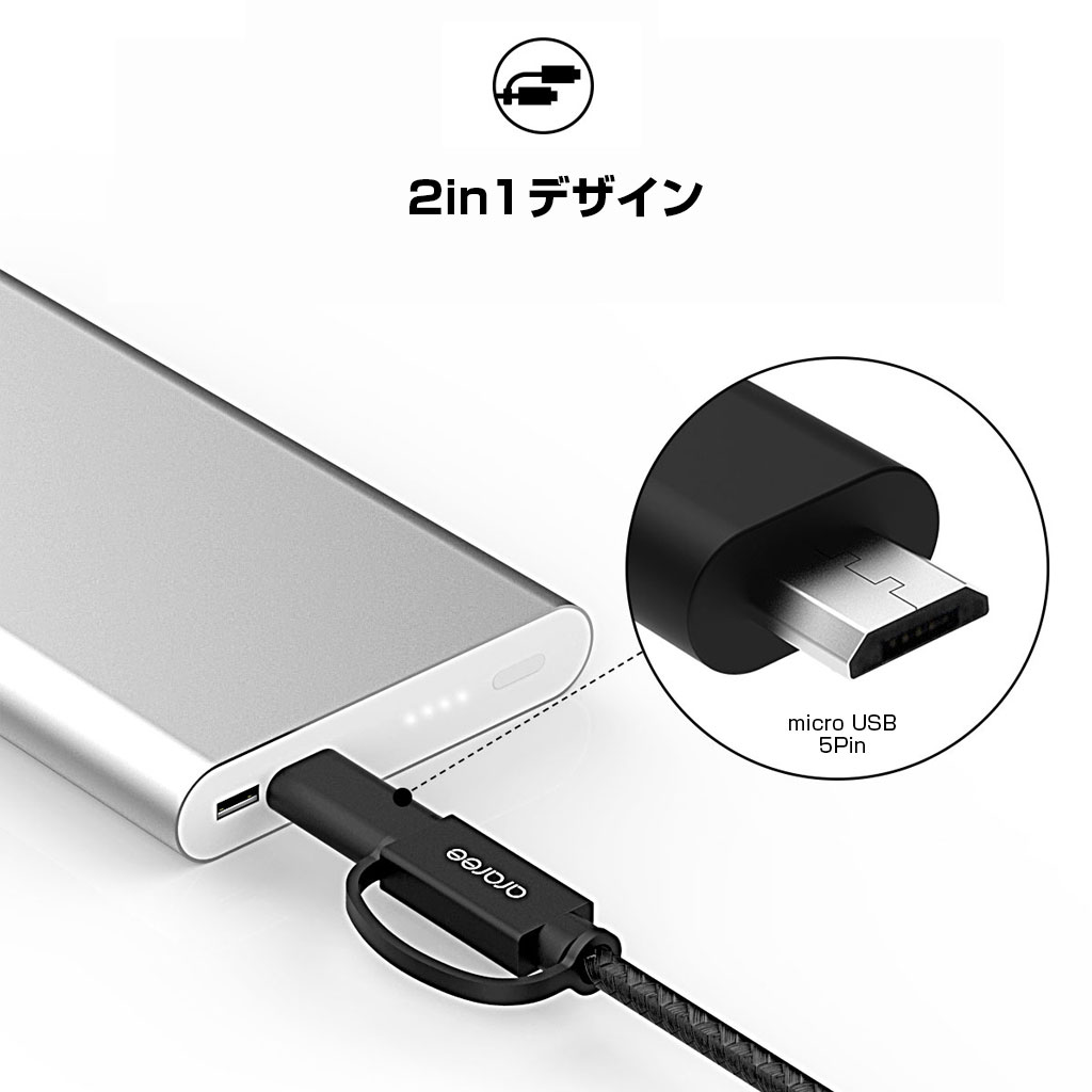 USB3.1 C typeケーブルで高速安定したデータ転送