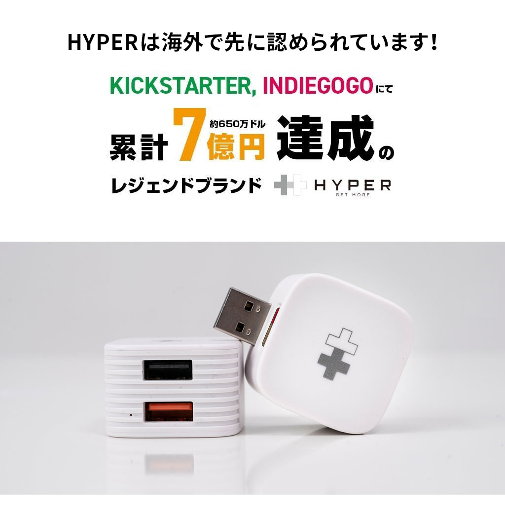 Hyperは海外で先にみとめられています