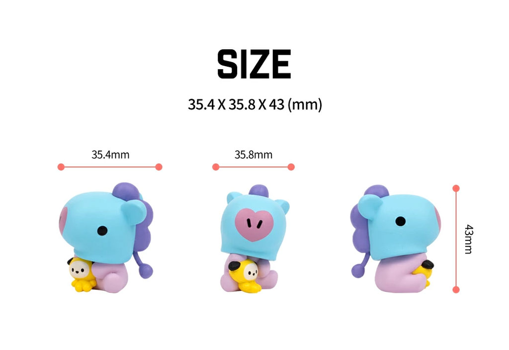 BT21 ＜＜数量限定＞＞BT21 ベビーモニターフィギュア かわいい