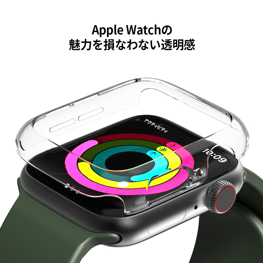 araree Apple Watch 44mm 40mm 用 ケース Nu:kin アップルウォッチ ...