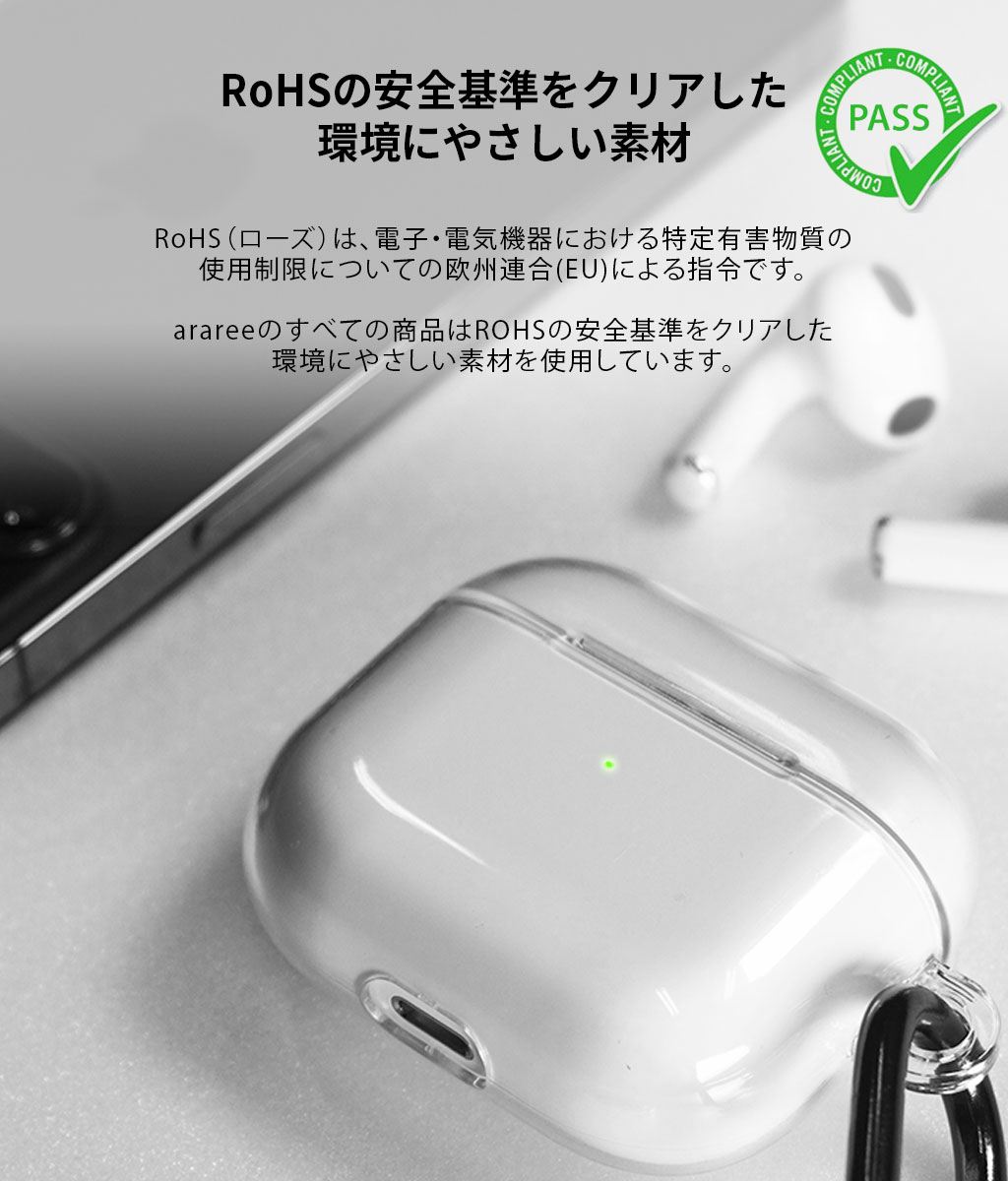 舗 Airpods3 専用 クリアケース 第3世代 ハードタイプ lokx.lk