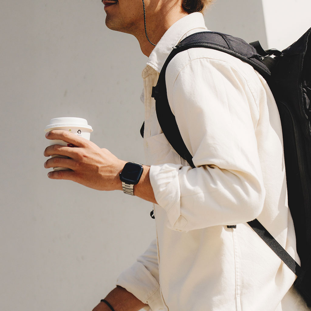 高耐久316Lステンレスを採用したApple Watch用バンド