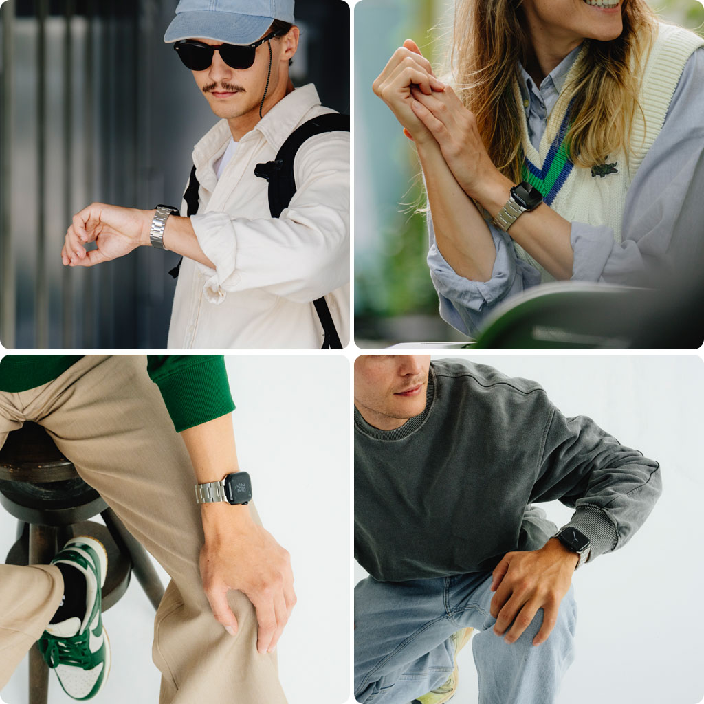 幅広くなじみ、快適に使用Apple Watch用バンド