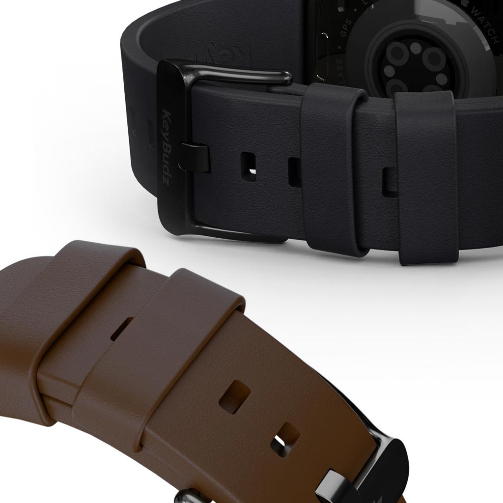 上質な欧州ECCO社製プレミアム本革Apple Watch用バンド