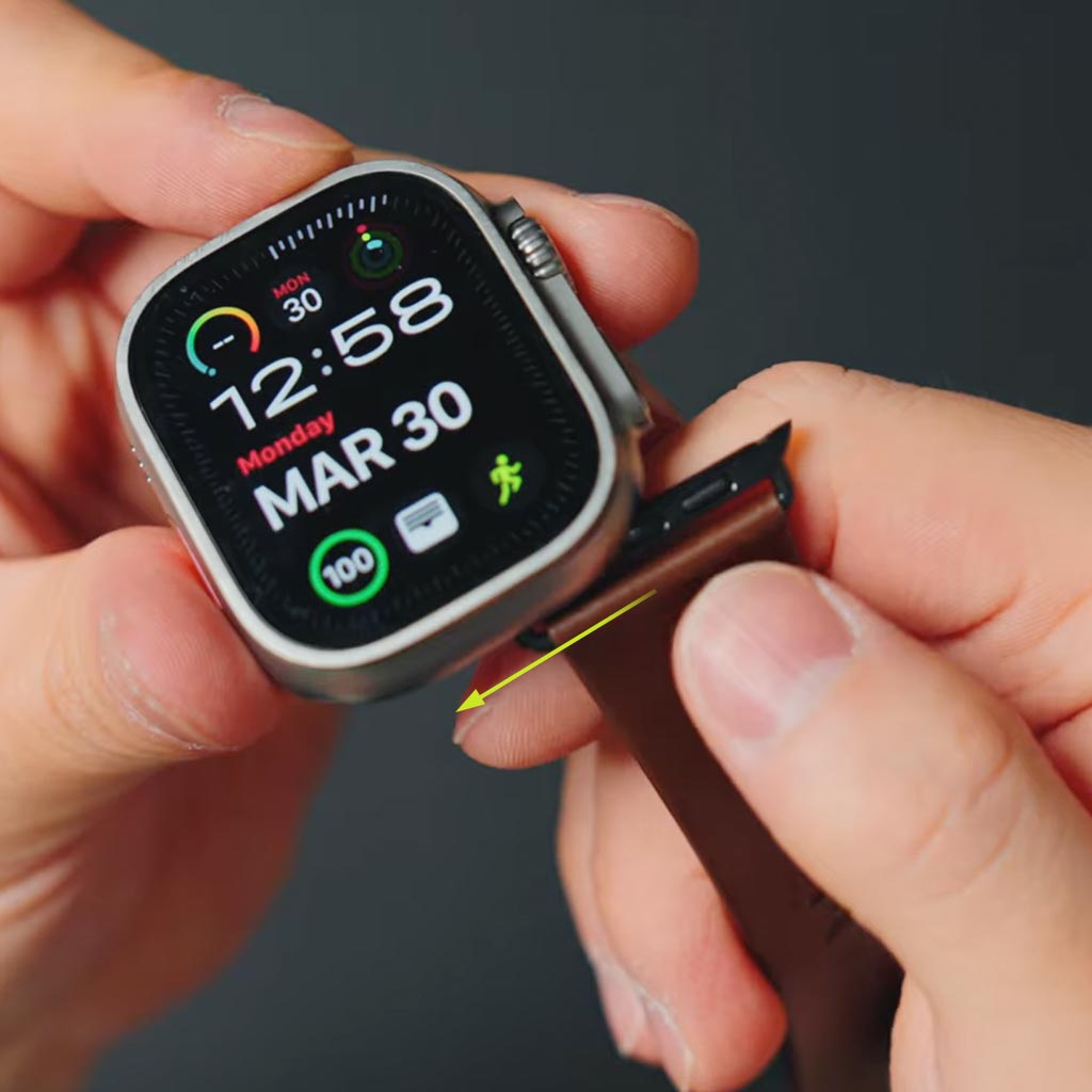 簡単バンド取り換えApple Watch用バンド