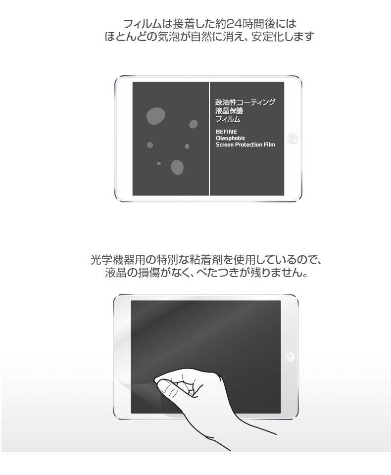 iPad mini 4 液晶保護フィルム