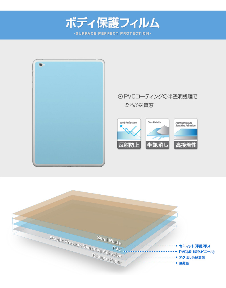 iPad mini 4 液晶保護フィルム