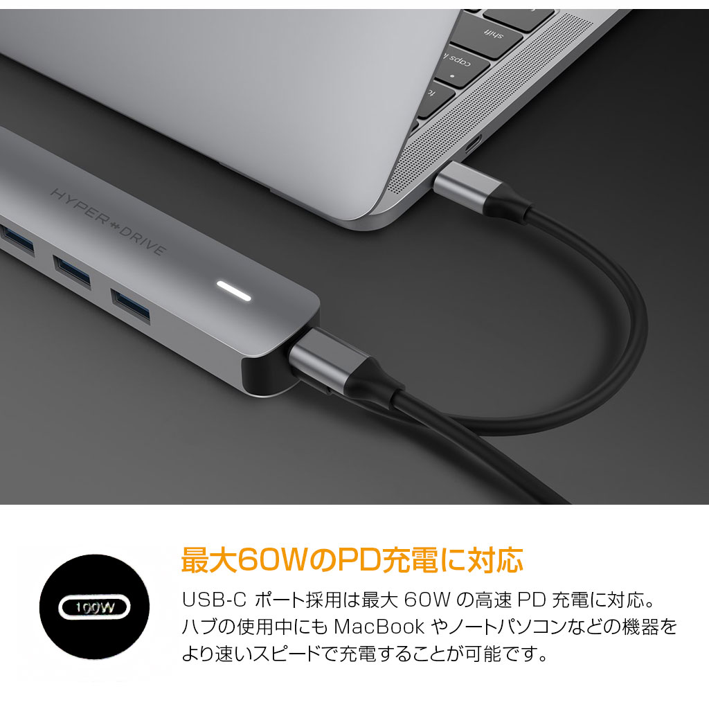 HyperDrive 6in1 USB-C Hub