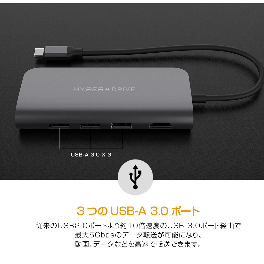 30％オフセール】HyperDrive Power 9in1 USB-Cハブ