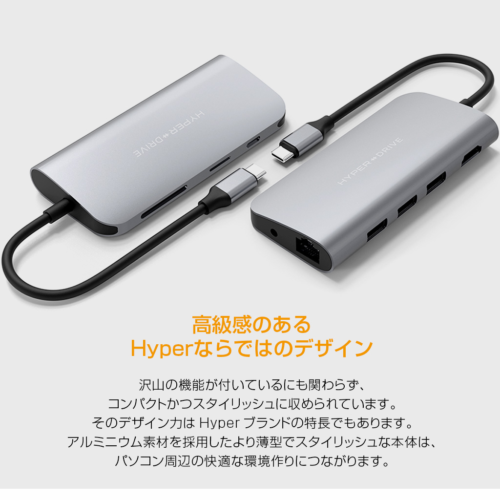 【30％オフセール】HyperDrive Power 9in1 USB-Cハブ