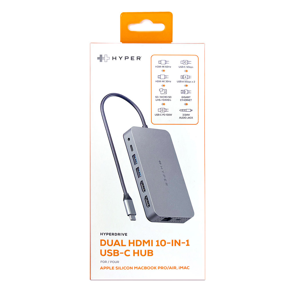 USB-C マルチ MXハブ 10-in-1 4K HDMI, USB-C PD