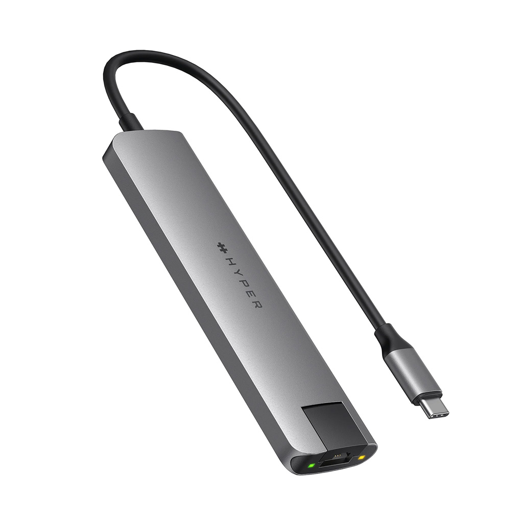 HyperDrive SLAB 7-in-1 USB-C Hub（グレー）