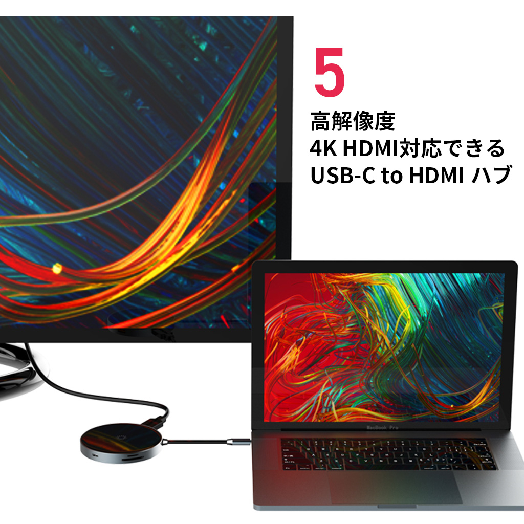 7in1 USB-Cハブ+ワイヤレス充電器 7.5W急速充電 - 【公式サイト ...