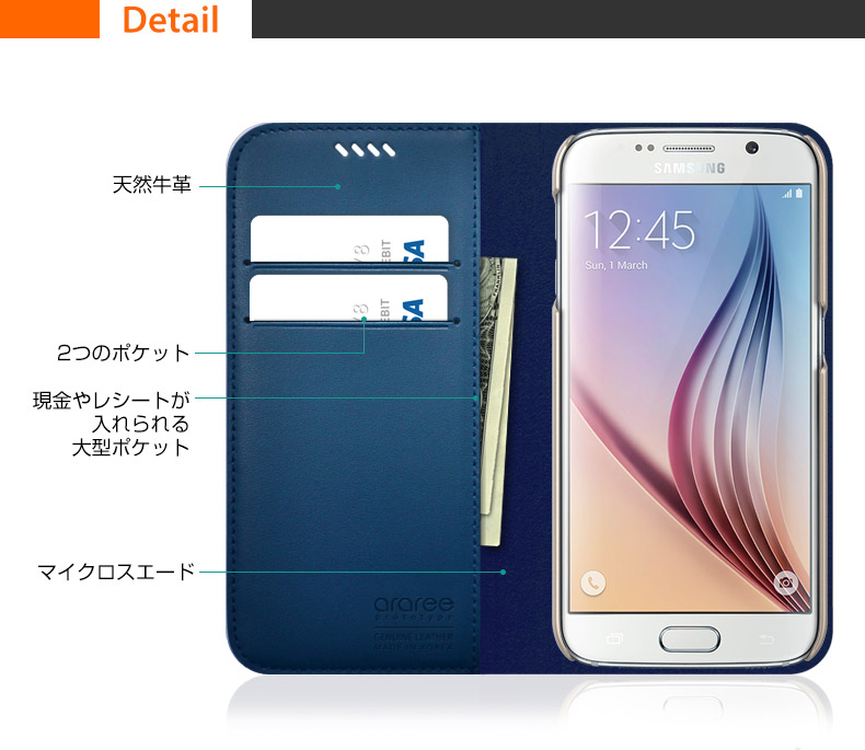 商品詳細-GalaxyS6専用ケース