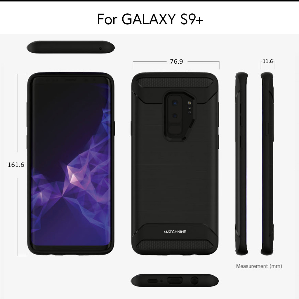 Matchnine（マッチナイン） Galaxy S9 ケース Galaxy S9＋ ケース