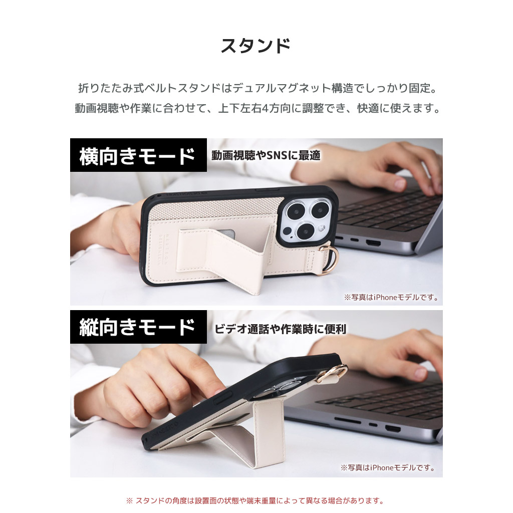 テナーパン＋スタンド＋ケース Design Skin（デザインスキン） [Galaxy Z Fold7 用] カード