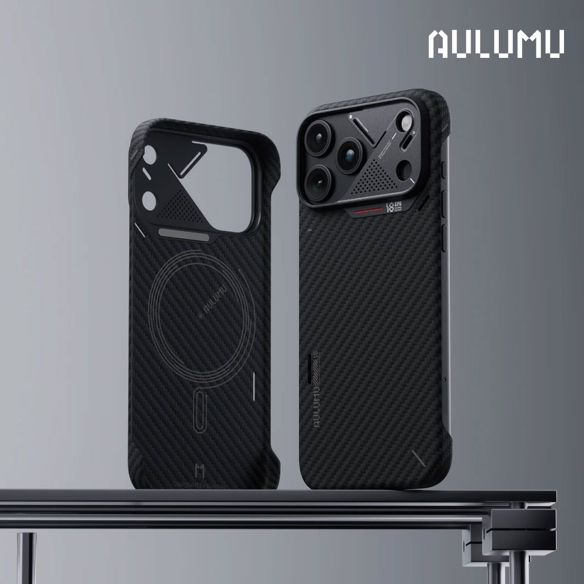 AULUMU「A18 アラミド繊維 MagSafe対応ウルトラスリムケー」