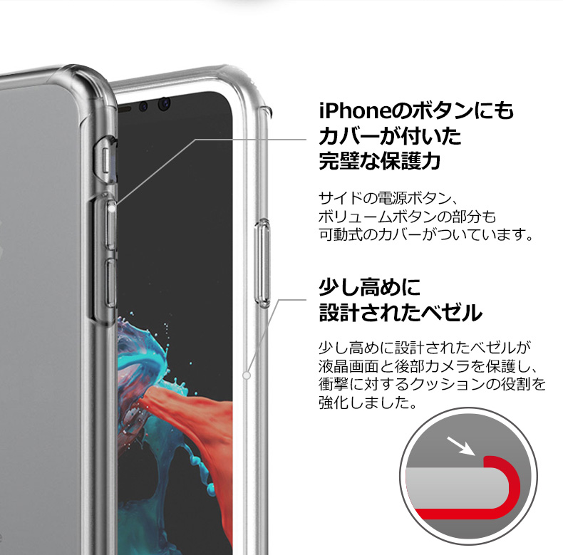 衝撃や傷に強いTPU