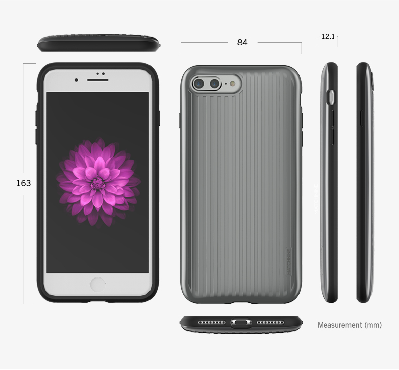 ポリーカーボネートとTPUの2重構造