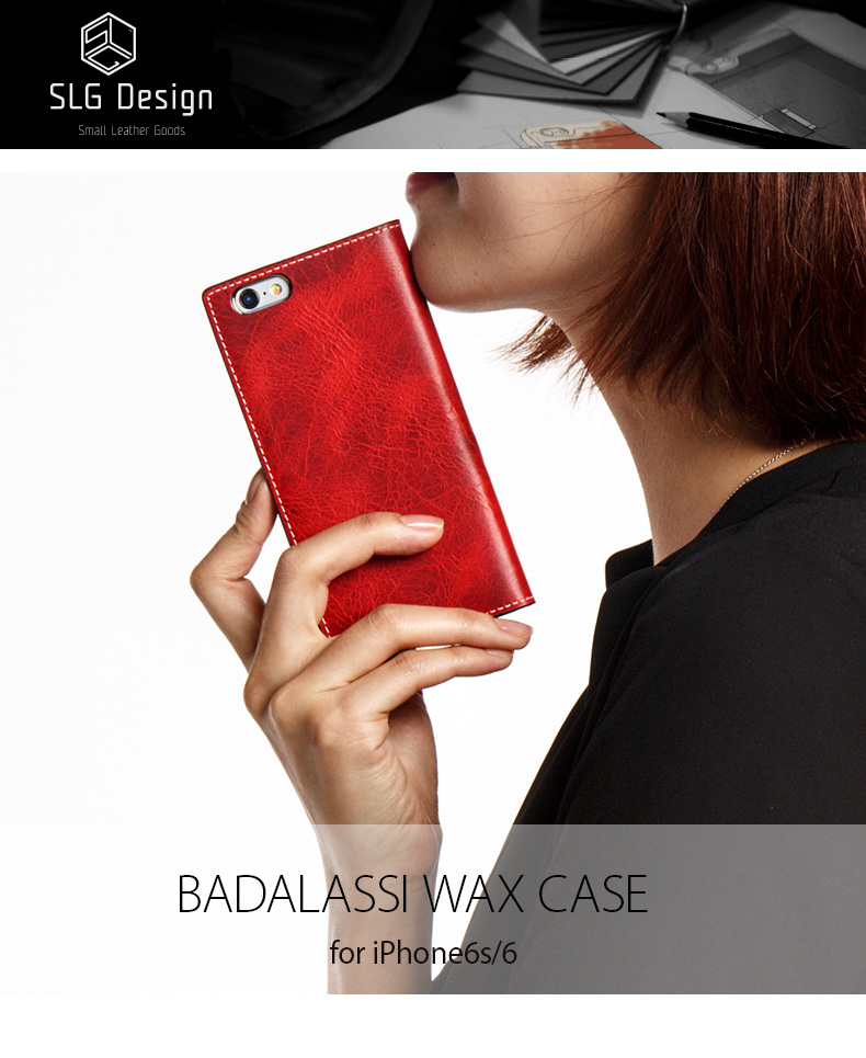 Iphone 6s 6 ケース Slg Design Badalassi Wax Case バダラッシーワックスケース 手帳型 本革 Mycaseshop 通販