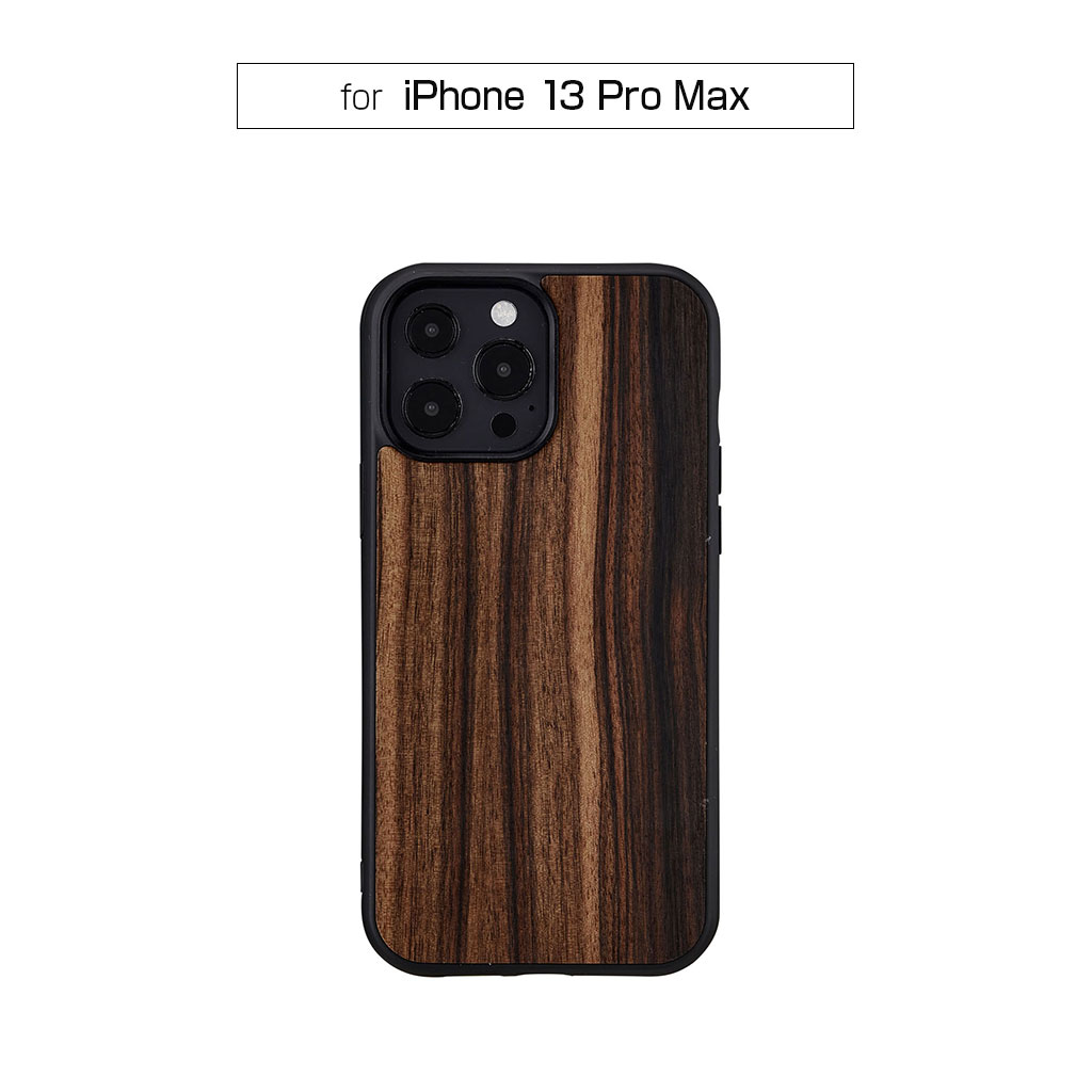Man&Wood（マンアンドウッド） iPhone 13 Pro Max ケース 天然木