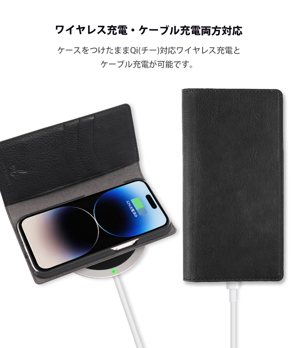 ABBI SIGNATURE 日本製 手帳型 本革 [ iPhone  /  Pro / iPhone