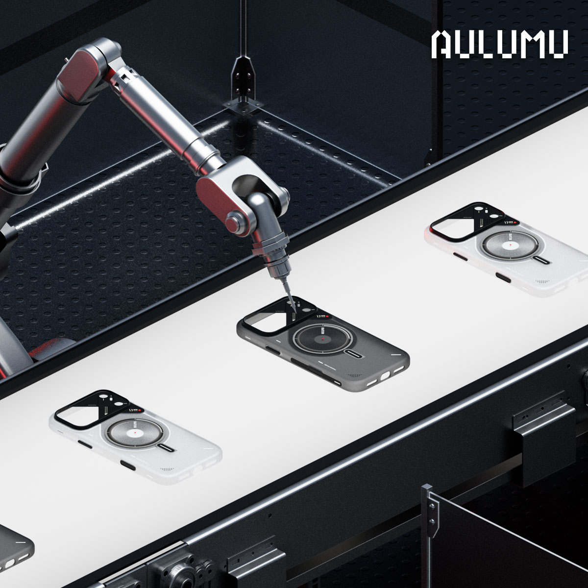 AULUMU「A17 フロストギア MagSafe対応ケース」