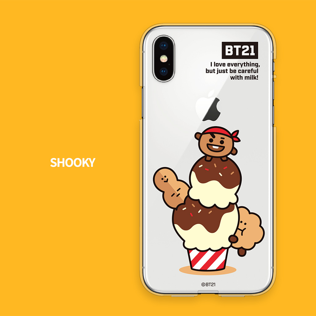 Bt21 Iphone Se 第2世代 Se2 ケース Iphone 11 Pro Iphone 11 Pro Max Iphone 11 ケース Iphone Xs X ケース Iphone8 ケース Iphone7 カバー Clear Soft Summer Dolce Tpu 密着痕防止 アイフォン