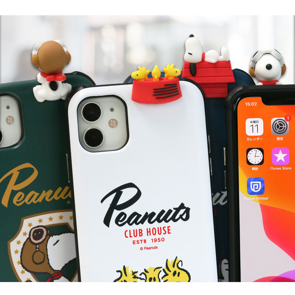 並行輸入品 Iphone 11 Pro ケース Iphone 11 ケース Peanuts Snoopy フィギュア付きスライド式カードケース ピーナッツスヌーピー カード2枚収納可能 アイフォン カバー ハイブリッド 背面カバー型 海外公式ライセンス品 Mycaseshop 通販