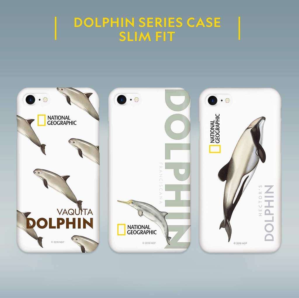National Geographic Dolphin Series Case Slim Fit Hard(ナショナル ジオグラフィック ドルフィンシリーズ ケース スリムフィットハード）
