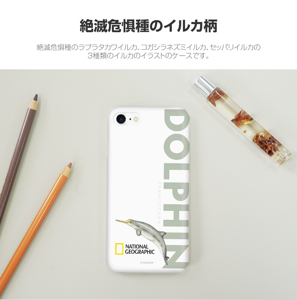 絶滅危惧種のイルカ柄