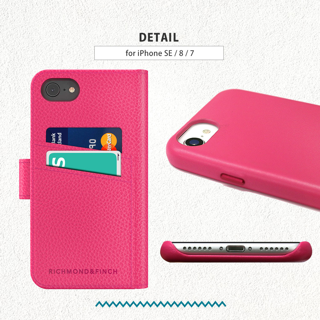 Iphone Se 第2世代 Se2 ケース Iphone 8 7 ケース 手帳型 Richmond Finch 2wayケース 手帳型 背面カバー リッチモンドアンドフィンチ ファッションケース アイフォン カバー Mycaseshop 通販