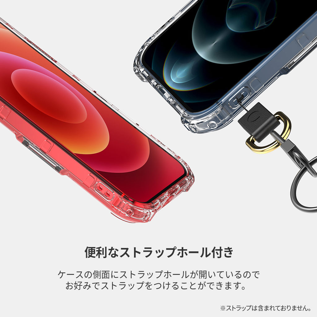 araree（アラリー） araree Mach Stand iPhone 12 クリアケース