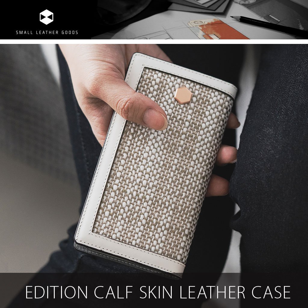 iPhone 12 Pro / 12 / 11 / XR】Edition Calf Skin Leather Diary 